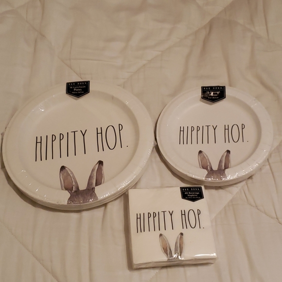 Rae Dunn Other - Rae Dunn Easter Plates and Napkins
